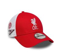 Liverpool Football Club, colección oficial 2026, parche clásico con logotipo, gorra de béisbol de camionero, gorro, ajustable, rojo, blanco