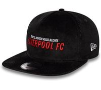 Liverpool Football Club New Era Oficial Cuerda Eslogan Gorra Plana