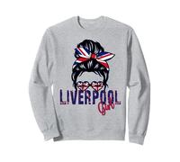 Liverpool Girl, Liverpool Girls, Bandera Británica Mujer Sudadera