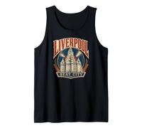 Liverpool Inglaterra Beat City Royal Liver Building Camiseta sin Mangas