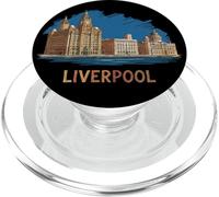 Liverpool Inglaterra Viaje Souvenir City Monumento Regalo PopSockets PopGrip para MagSafe