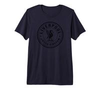 Liverpool United Kingdom - Sello Postal, diseño de pájaro de hígado Camiseta Premium