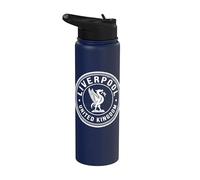 Liverpool United Kingdom - Sello postal, diseño de pájaro hígado Stainless Steel Insulated Water Bottle