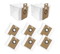 liveryde 8 Bolsas de Polvo Compatibles para Tapo RV20 MAX Plus / RV30 MAX Plus Accesorios Piezas de Repuesto, 8 Bolsas de Aspiradora