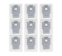 liveryde 9 Bolsas de polvo compatibles con Roborock Qrevo Serie (Pro, MaxV, S, Slim, Master, Plus, Curv, Edge, S5V), Saros 10 / 10R / Z70 / 20, QV 35A / 35S, S8 MaxV Ultra