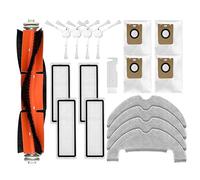 liveryde Piezas de repuesto compatibles con Dreame D10 Plus, Z10 Pro, L10 Plus accesorios recambios, 1 cepillo principal, 4 cepillos laterales, 4 filtros Hepa, 4 paños para fregona, 4 bolsas de polvo