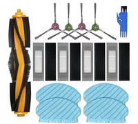 liveryde Recambio Accesorios compatibles para Yeedi 2 Hybrid, para Ecovacs Deebot OZMO 950 920 N7 T5, Cepillo principal Cepillo lateral Filtro Hepa Mopas