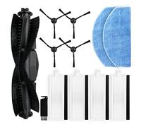 liveryde Reemplazo compatible con Tikom G8000, G8000 Pro, 1 cepillo principal, 4 cepillos laterales, 4 filtros Hepa, 2 paños accesorios de repuesto (NO para G8000 Max)