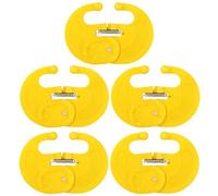 Livestock Calf Weaner - 5-Piece Nose Thorn Set, Anti-Sucking Milking Stop Tool, Thick Durablee Weaning Kit, Farm Animal Breeding Equipment | Easy to Apply, Multi-Purpose Herd Management, Farm Use