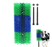Livestock Scratcher Brush | Animal Massage Brush | Back Massage Brush for Animals | Mule Grooming Brush or Barns Horse Scratcher Horse Scratcher Shedding Horse Scratch Brush Horse Blue, Green
