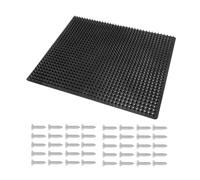 Livestock Scratching Post, Goat Grooming Brush, Heavy-Duty Farm Scratching Pad, 36×30cm/55×50cm, Grooming Brushes Itch Relief Soft Touch Mat for Farming Animals
