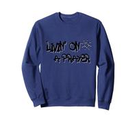 Livin' on a Prayer: Inspire Perseverance and Strength Sudadera