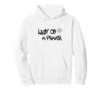 Livin' on a Prayer: Inspire Perseverance and Strength Sudadera con Capucha