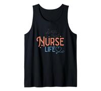 Livin That Nurse Life Pasión por la atención médica Camiseta sin Mangas