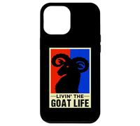 Livin' The Goat Life Retro Vintage Carcasa para iPhone 12 Pro Max