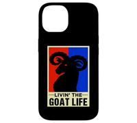 Livin' The Goat Life Retro Vintage Carcasa para iPhone 14