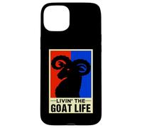 Livin' The Goat Life Retro Vintage Carcasa para iPhone 15 Plus