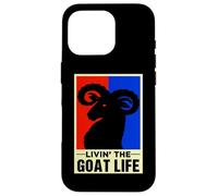 Livin' The Goat Life Retro Vintage Carcasa para iPhone 16 Pro