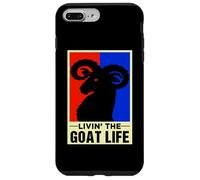 Livin' The Goat Life Retro Vintage Carcasa para iPhone 7 Plus/8 Plus