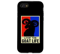Livin' The Goat Life Retro Vintage Carcasa para iPhone SE (2020) / 7 / 8