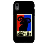Livin' The Goat Life Retro Vintage Carcasa para iPhone XR