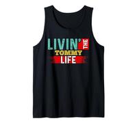Livin' The Tommy Life Camiseta Nombre Tommy Camiseta sin Mangas