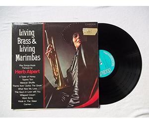 Living Brass & Living Marimbas - Living Brass & Living Marimbas - Play Songs Made Famous By Herb Alpert - 12" LP 1969 - RCA Camden CDS 1058 - Canadian Press