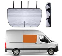 Living in a Bubble Vanlife - Cubierta opaca aislada para ventana de puerta corredera para Mercedes Sprinter NCV3 y VS30, 2007-23, accesorios para furgonetas Sprinter para todo tipo de clima, parasol