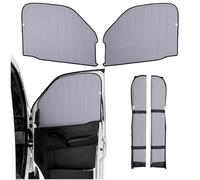 Living in a Bubble Vanlife - Cubiertas opacas aisladas para ventana delantera para Mercedes Benz Sprinter, accesorios de caravana, parasoles imprescindibles de Vanlife y Van Life Essentials (par)