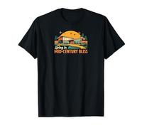 Living in Mid Century Bliss MCM House Design Camiseta