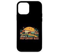 Living in Mid Century Bliss MCM House Design Carcasa para iPhone 12 mini