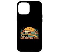 Living in Mid Century Bliss MCM House Design Carcasa para iPhone 12 Pro Max