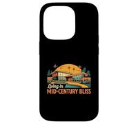 Living in Mid Century Bliss MCM House Design Carcasa para iPhone 14 Pro