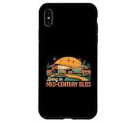 Living in Mid Century Bliss MCM House Design Carcasa para iPhone XS Max