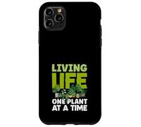 Living Life One Plant Jardinero Amante de Las Plantas de jardín Carcasa para iPhone 11 Pro MAX