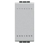 Living Light Conmutador Basculante 1M (Plateado, Colocar)