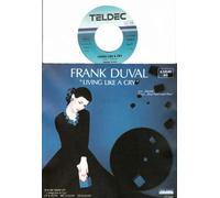 LIVING LIKE A CRY / VISION / FRANK DUVAL / aus "Derrick" Folge: " Eine Fahrt nach Rom" / Bildhülle 1984 / Deutsche Pressung / TELDEC # 6.14140 / 7" Vinyl Single Schallplatte