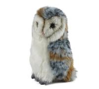 Living Nature-AN346 Barn Owl Plush Soft Toy 22cm, Color desconocido, medium (Keycraft AN346 , color/modelo surtido