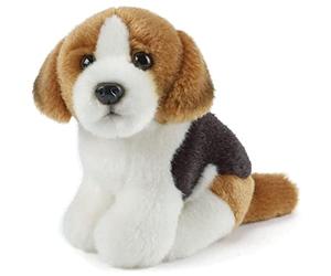 Living Nature-AN366 Living Nature AN366-Peluche en miniatura para perro, 4 diseños, varios, color various colours (Keycraft AN366) , color/modelo surtido