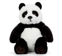 Living Nature-AN413 Living Nature AN413-Panda de Peluche Sentado, Desconocido, Color unknown (Keycraft AN413 , color/modelo surtido