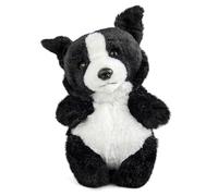 Living Nature Baby Border Collie - Peluche de Perro Esponjoso y Suave, Regalo para recién Nacidos y bebés, Respetuoso con el Medio Ambiente
