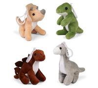 Living Nature Little Clip Dinosaurio Peluche - Llavero, Adorno de Bolsa Lindo