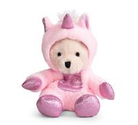 Living Nature Little Play Unicornio Rosa Peluche - Juguete Fantasía para Niños y Adultos, Juguete Suave y Acogedor