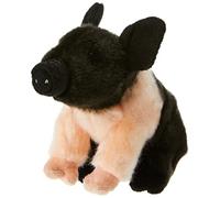 Nature-AN335 Living Nature-Peluche de animales de granja en forma de cerdito (20 cm), color surtido (Keycraft AN335)