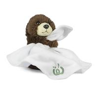 Living Nature Peluche de Nutria para bebé, Incluye Manta, Animal del Bosque Esponjoso y tierno, Regalo Suave para recién Nacidos y bebés, Respetuoso con el Medio Ambiente, Color Negro