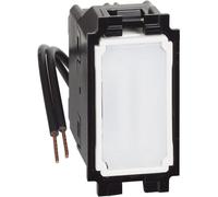LIVING NOW Conmutador cruzado LED azul 1mod. K4004LB