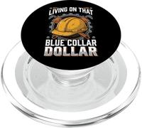 Living On That Blue Collar Dollar PopSockets PopGrip para MagSafe
