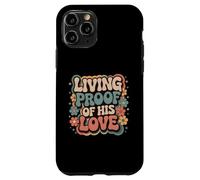 Living Proof of His Love - Cita inspiradora de Jesús Carcasa para iPhone 11 Pro