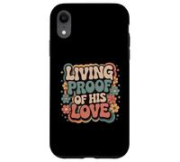 Living Proof of His Love - Cita inspiradora de Jesús Carcasa para iPhone XR