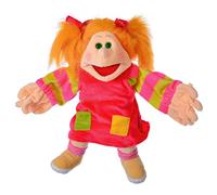 Living Puppets W655 - Marioneta de Mano (35 cm, Lavado a Mano), diseño de Lilas, Color Morado